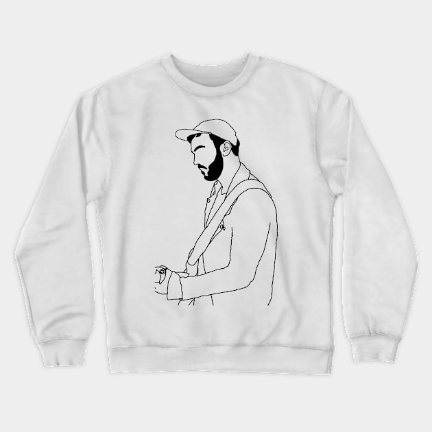 Jerome Lenders Crewneck Sweatshirt by SabineHoppakee